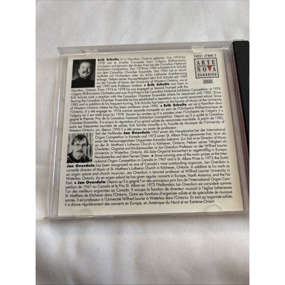 Music For Trumpet And Organ Vol. Q Henry Purcell Erik Schultz Trumpet Jan Overdu - Picture 5 of 8